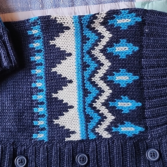 Janie & Jack button down sweater size 5 - Picture 2 of 6